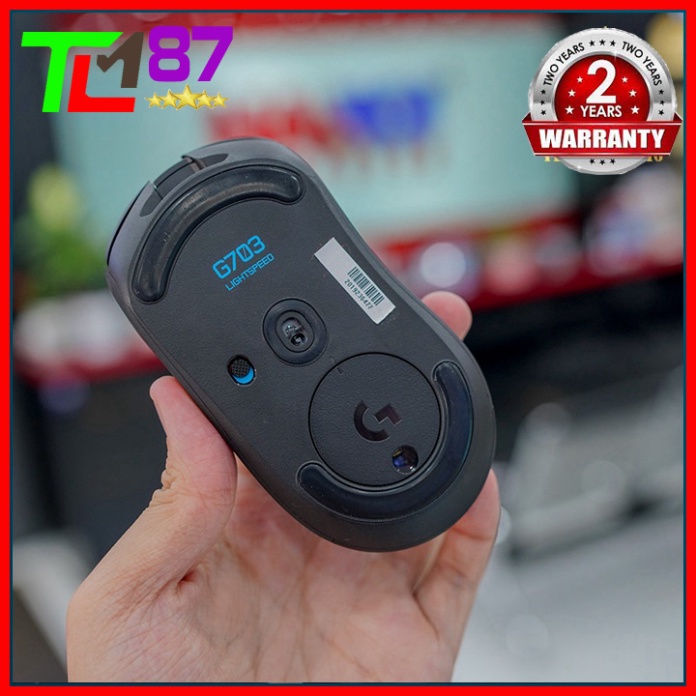 Chuột Máy Vi Tính PC Laptop LED 7 Màu Không Dây LOGITECH G703 Wireless - Chuột Văn Phòng Gaming Mouse Bluetooth