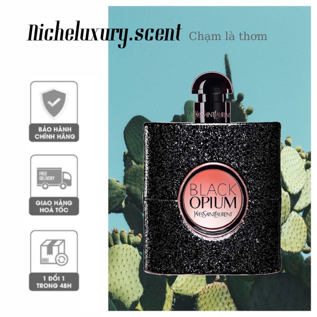 🅽🅸🅲🅷🅴 - Nước Hoa Black Opium EDP - 10ml