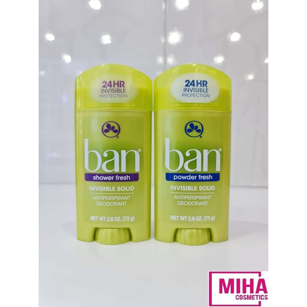 Lăn Sáp Khử Mùi Nữ BAN Power Fresh Hoặc Shower Fresh 73g USA