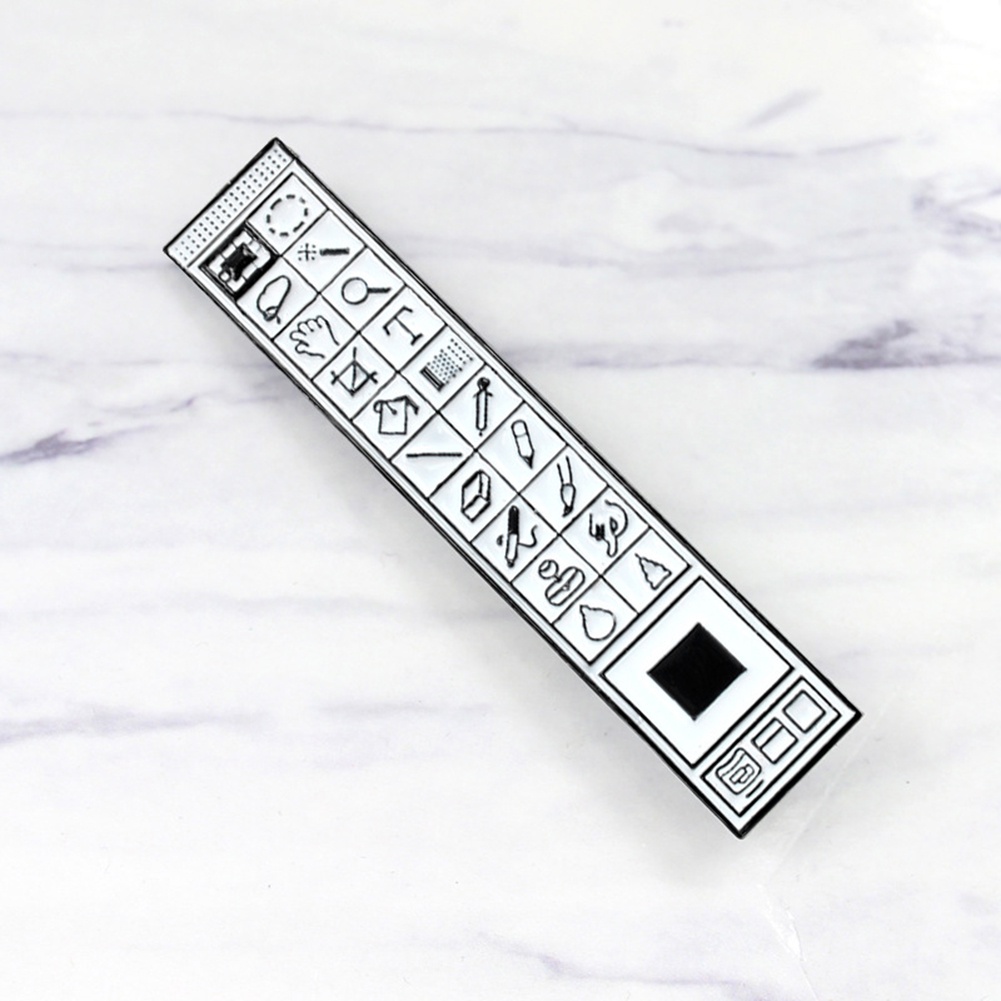 YOML✔Creative Photoshop PS Toolbar Brooch Pin Denim Jacket Collar Backpack Badge