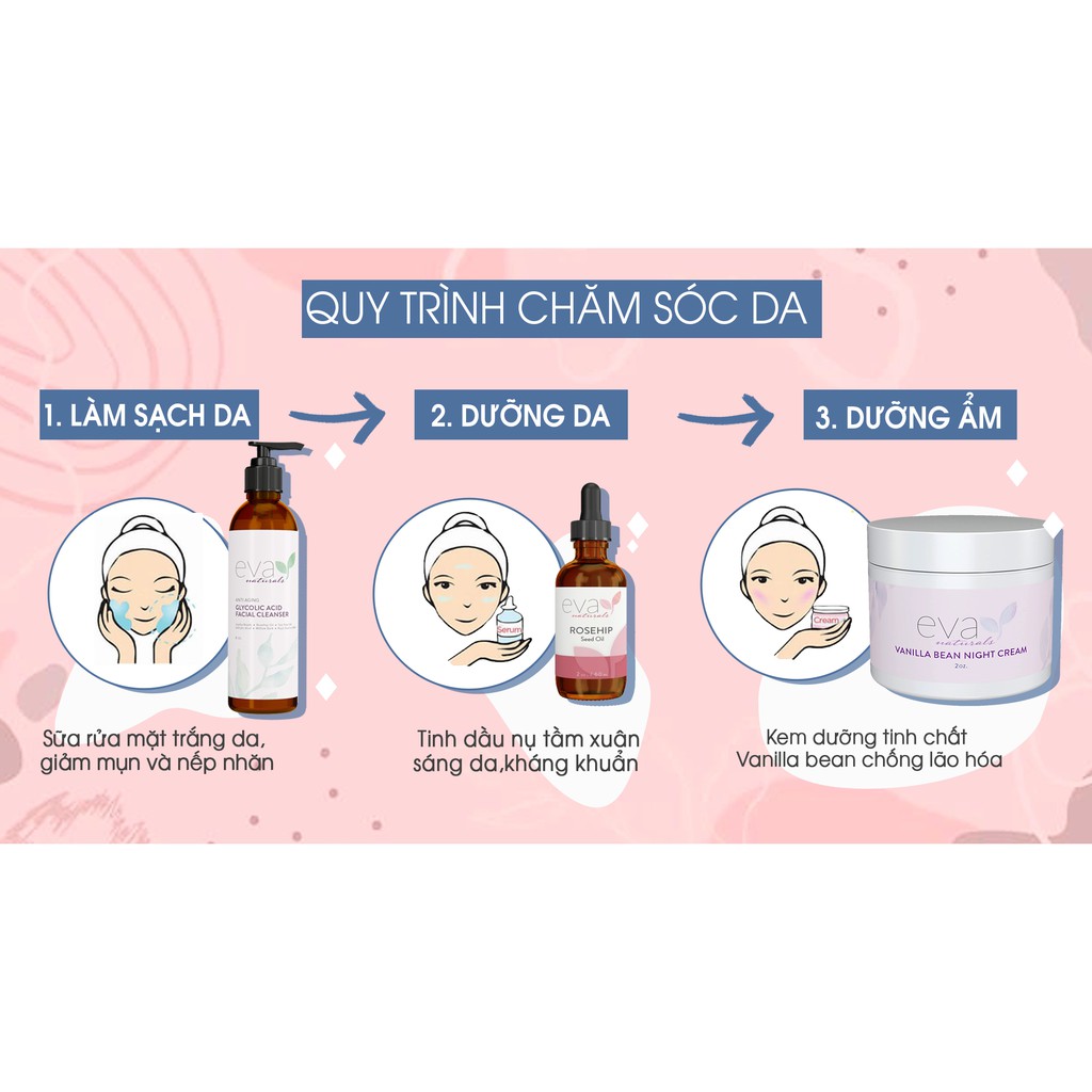 Tinh Dầu Nụ Tầm Xuân Eva Naturals Rosehip Seed Oil 60ml | BigBuy360 - bigbuy360.vn