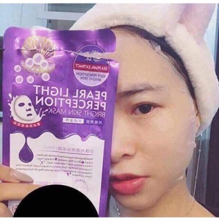 [RẺ VÔ ĐỊCH] 01 miếng Mặt nạ HA Xanh hoặc Tím - mask HA MayCreate