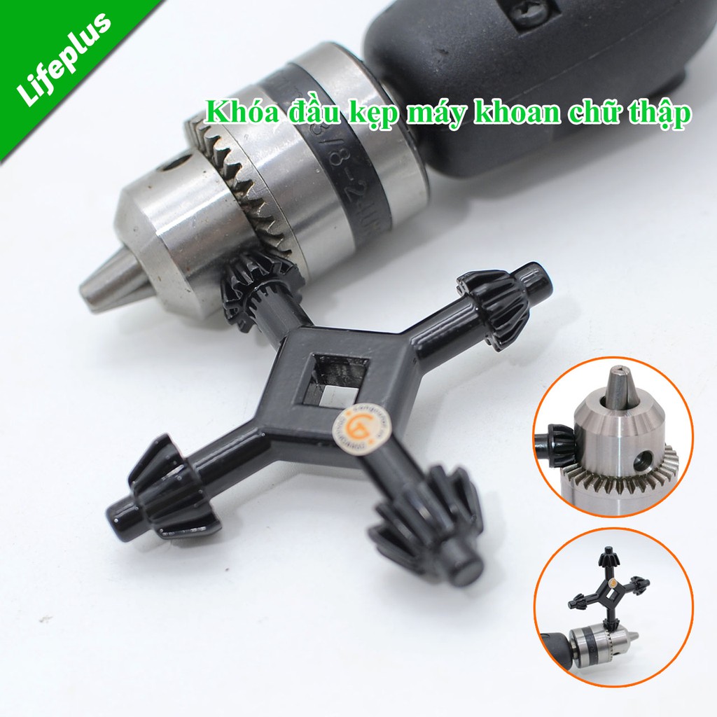 Khóa đầu kẹp máy khoan chữ thập