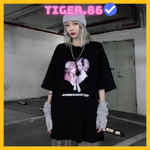 Áo thun tay lỡ form rộng unisex Tiger.86 AFR69