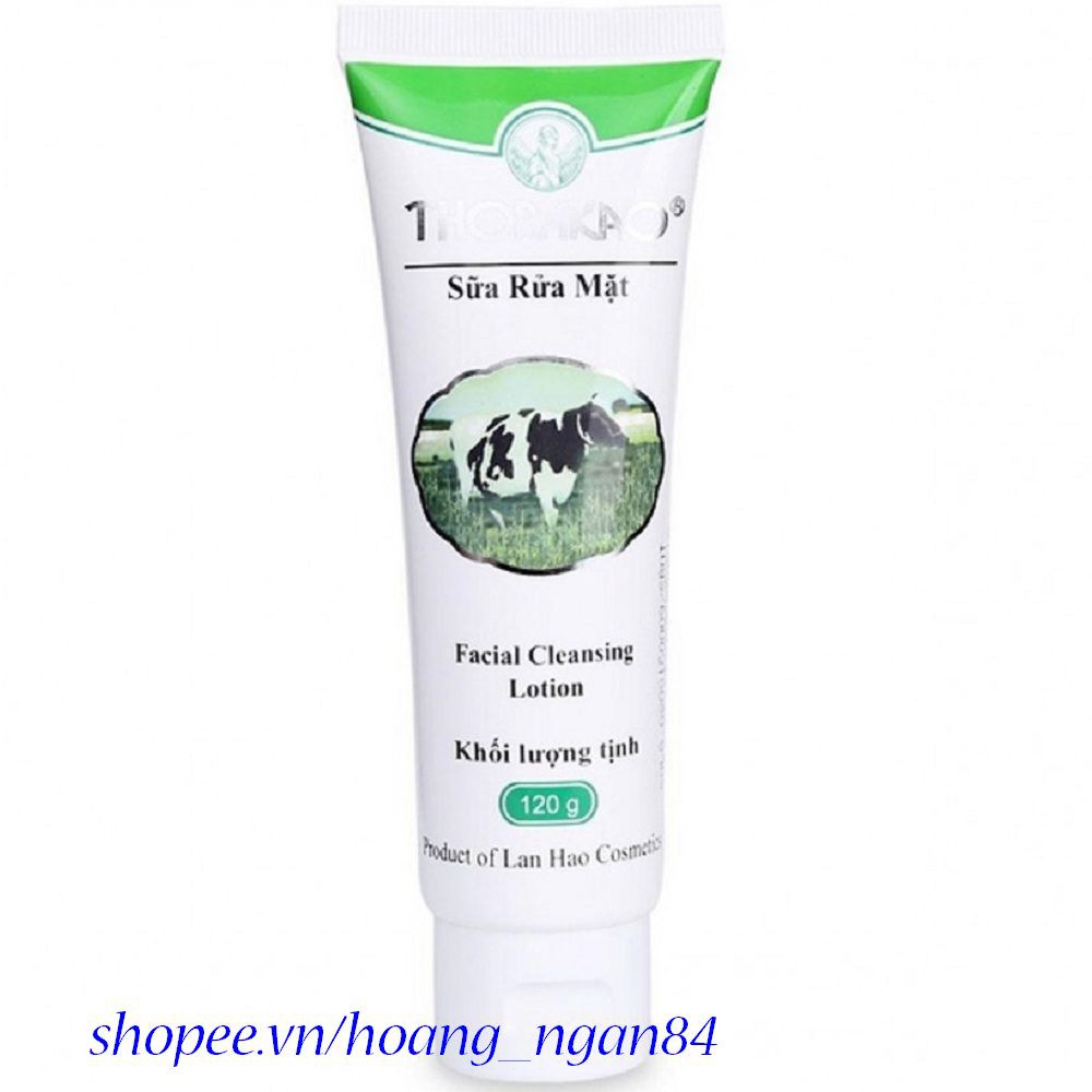 Sữa Rửa Mặt Trắng Da 120g Thorakao Hương Sữa Bò, Chính Hãng.