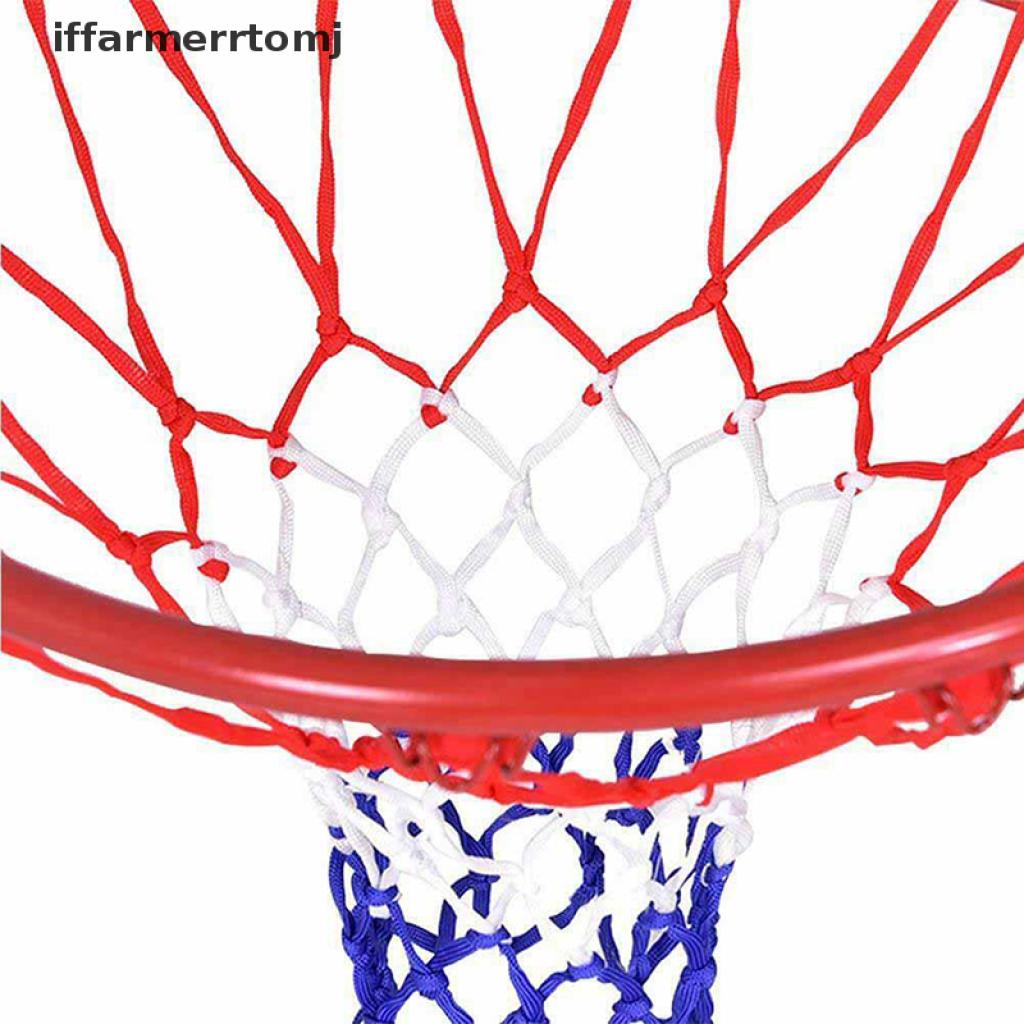 {iffarmerrtomj} Standard Basketball Net Nylon Hoop Goal Standard Rim For basketball stands hye