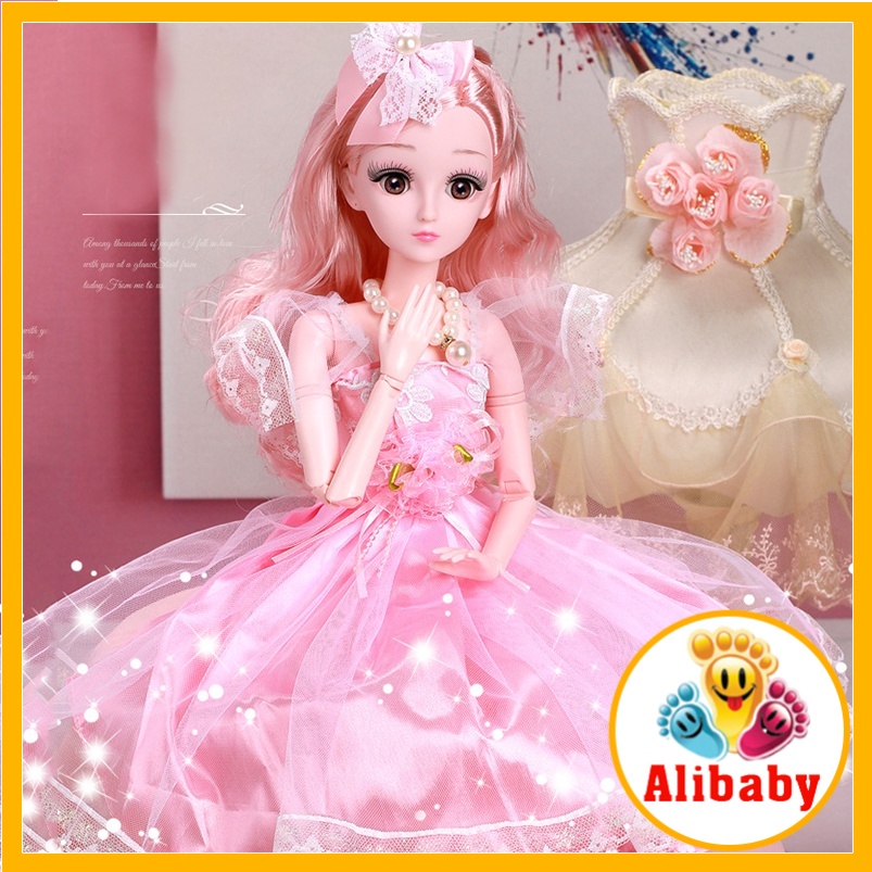 Búp bê Barbie 60cm có nhạc có khớp đồ chơi quà tặng sinh nhật cho bé gái E889