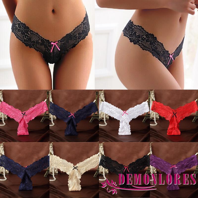 Quần lót ren màu trơn gợi cảm cho nữ