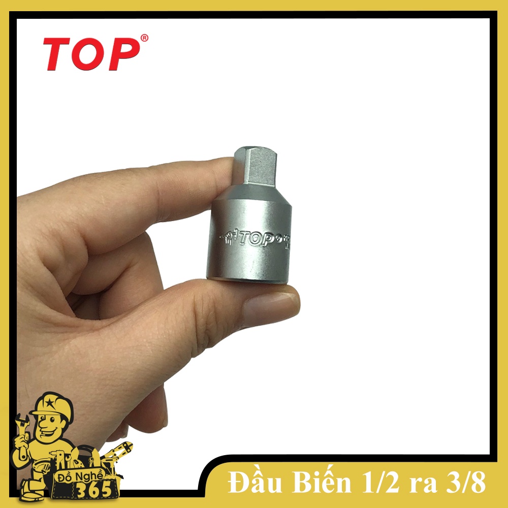 Đầu biến  1/2" ra 3/8",  3/8" ra 1/2", 1/4" ra 3/8", 3/8" ra 1/4" TOP