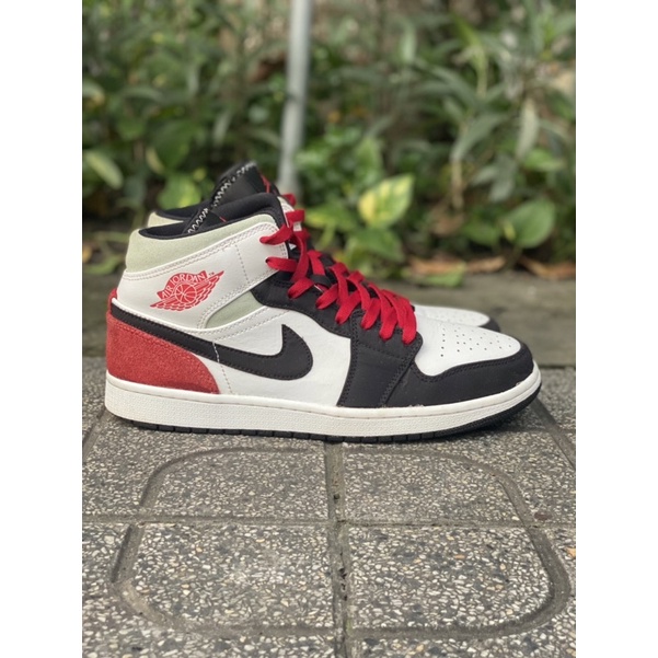 Giày Jordan 1 Mid SE Union Black Toe chính hãng