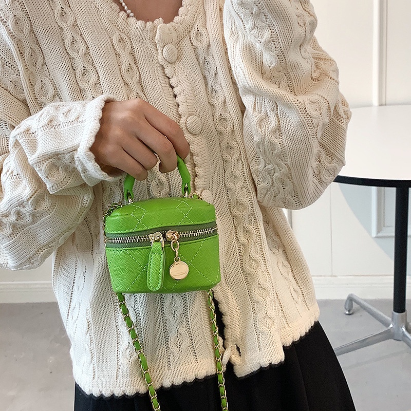 Túi Đeo Chéo mini Dây Xích Thời Trang Nữ 2022