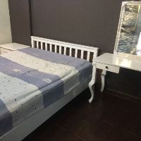 Bộ thang giường 1mx2m gỗ tràm.
