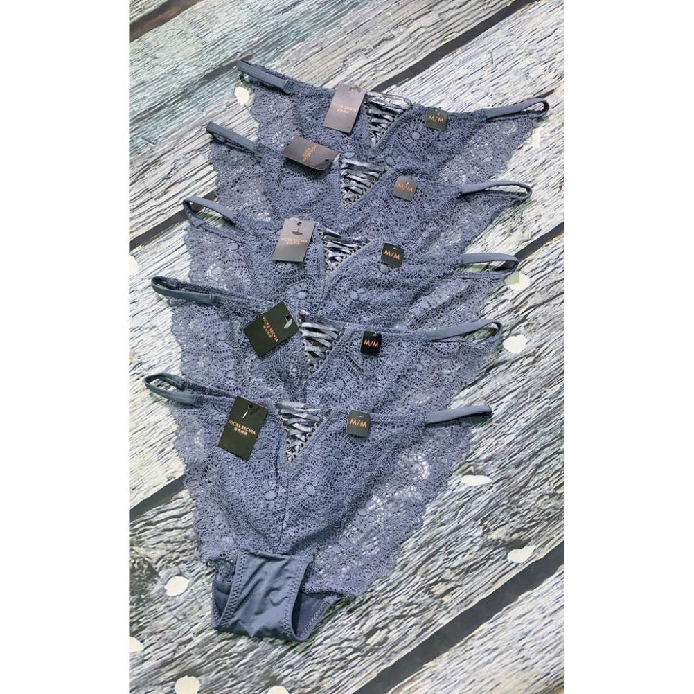 Quần lót Vicky ren dây hông, đan trước hàng cao cấp