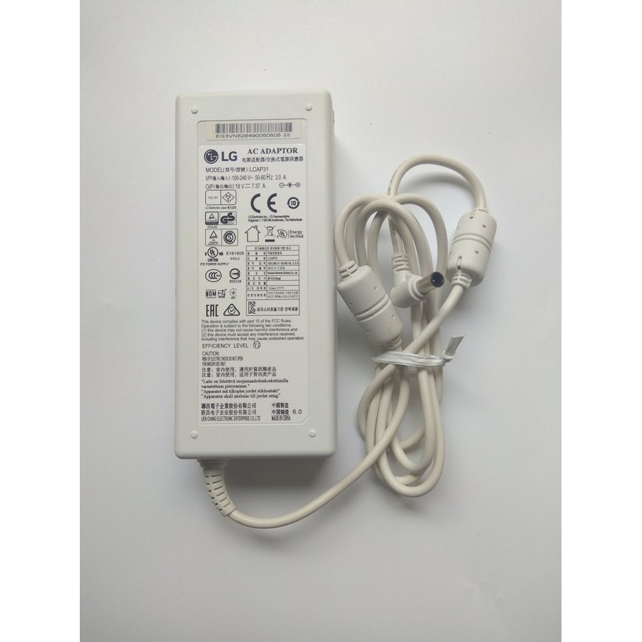 SIÊU RẺ_ Adapter nguồn màn hình LG 19v 7.37a 140W