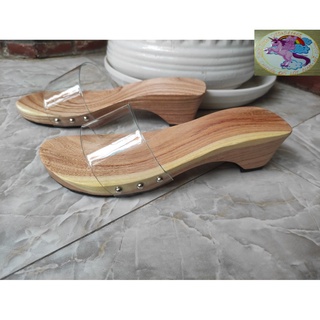 Guốc gỗ guốc mộc cao 5 phân