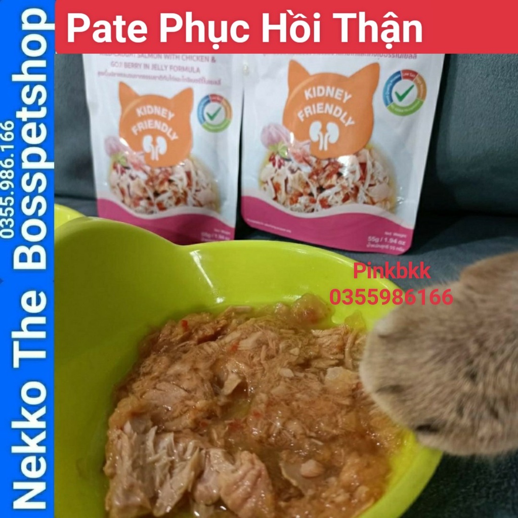 Pate Mèo ChangerTer phục hồi Thận ⚡ NỘI ĐỊA THÁI ⚡ nhập trực tiếp Thái Lan
