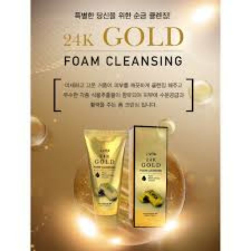 SỮA RỬA MẶT TẠO BỌT ❤️FREESHIP❤️TINH CHẤT VÀNG 24K 100ml J.VITA