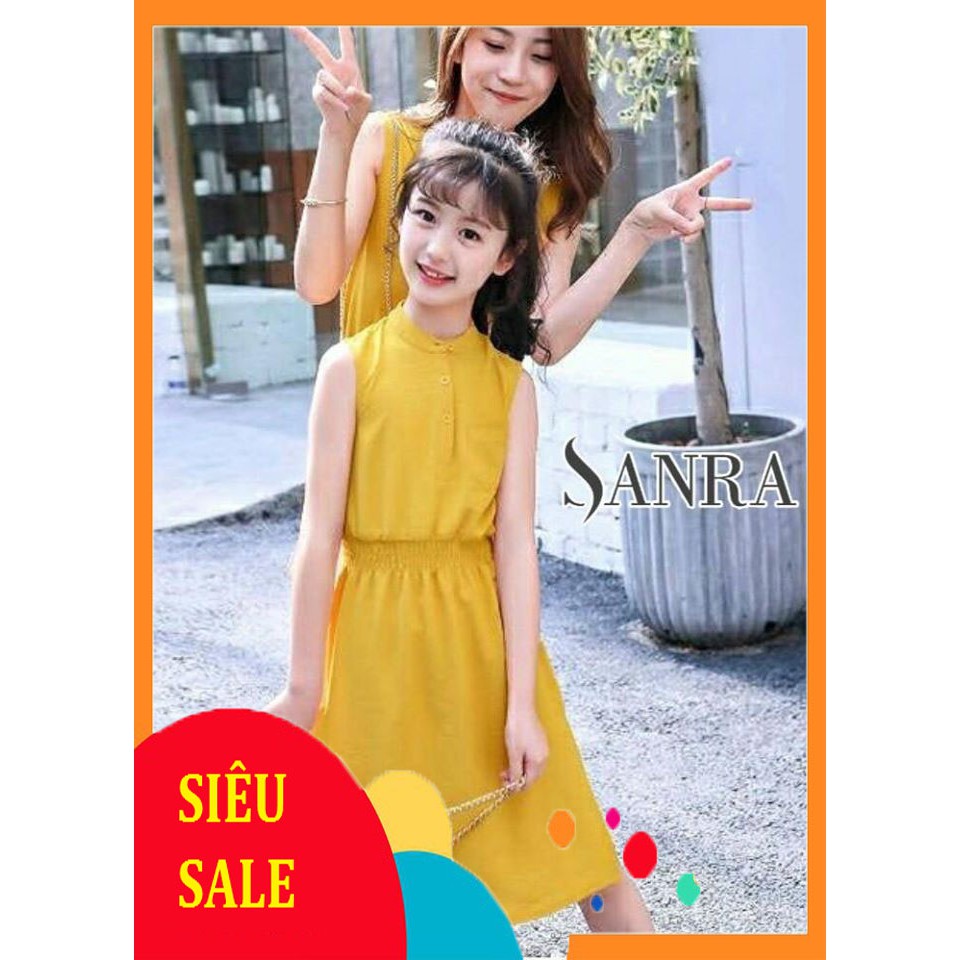 Đầm đôi maxi sang chảnh mẹ và bé chào hè năng động (Sỉ Mẫu Mẹ Và Bé) Siêu Hot [Cam Kết Chất Lượng ]