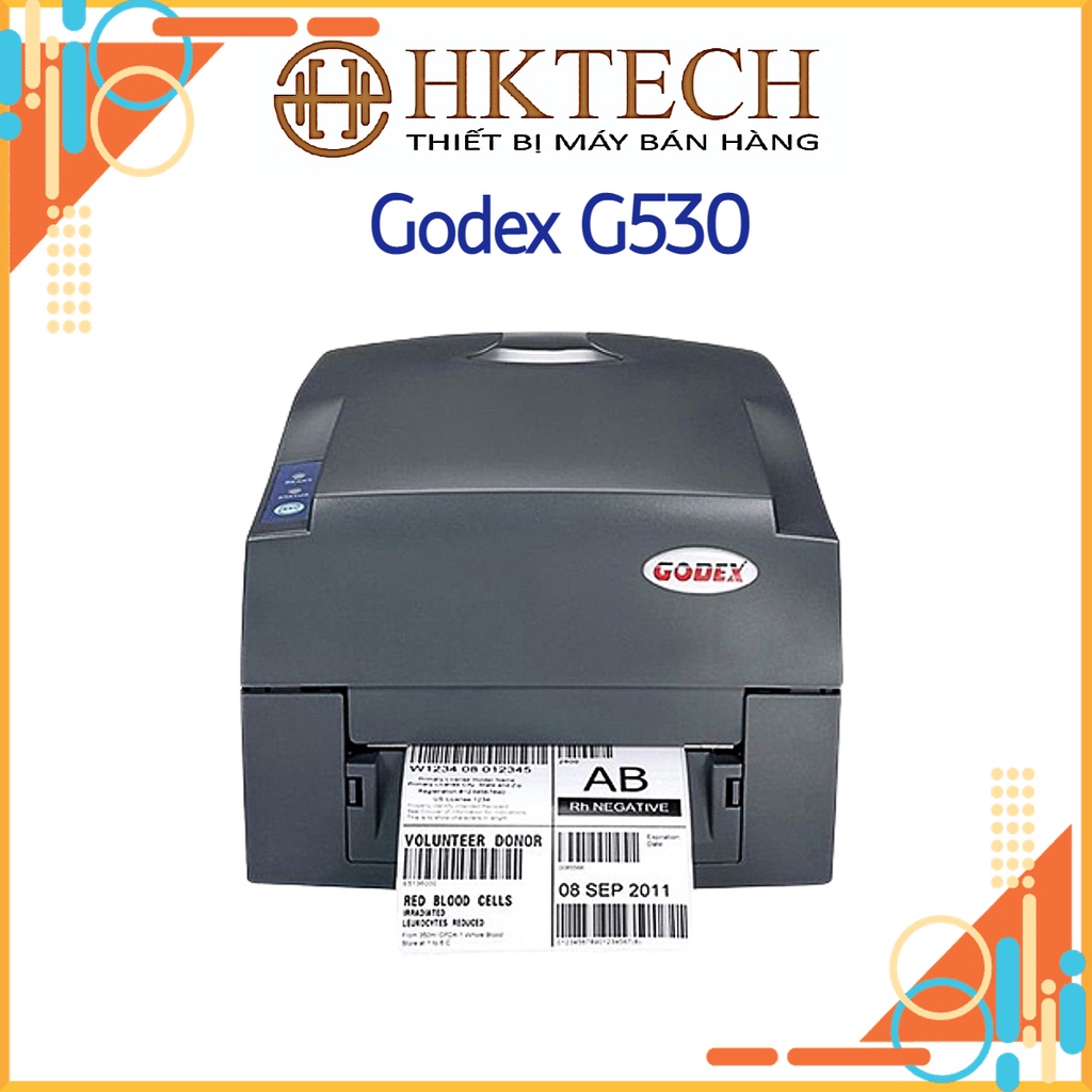 Máy in mã vạch, in tem nhãn Godex G530