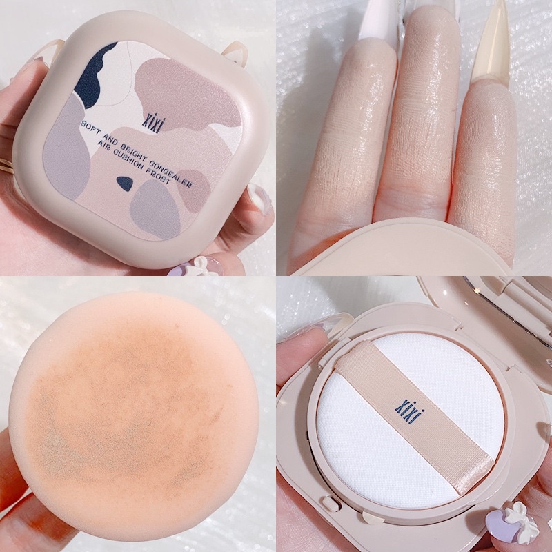 D423 B2 Phấn Nước Xixi Cao Cấp Làm Ẩm Mướt Da Không Lộ Vân Kem, Độ Che Phủ Cực Tốt Và Mịn Da