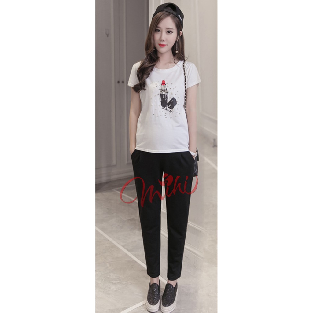 Quần bầu công sở, quần baggi bầu