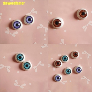 1 Cặp Mắt Nhựa 12mm Cho Búp Bê