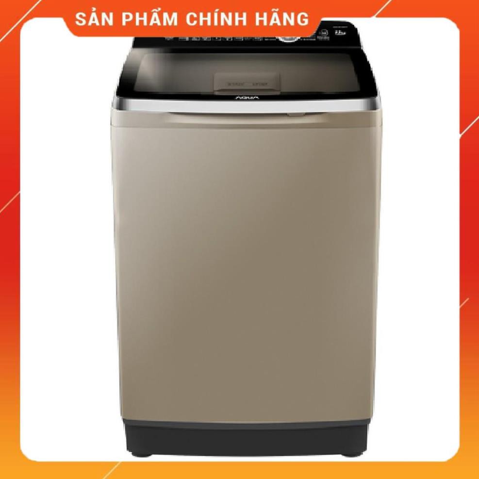 [ VẬN CHUYỂN MIỄN PHÍ KHU VỰC HÀ NỘI ] Máy giặt Aqua cửa trên 10 kg ( Vàng ) AQW-DR100ET(N) - [ Bmart247 ]