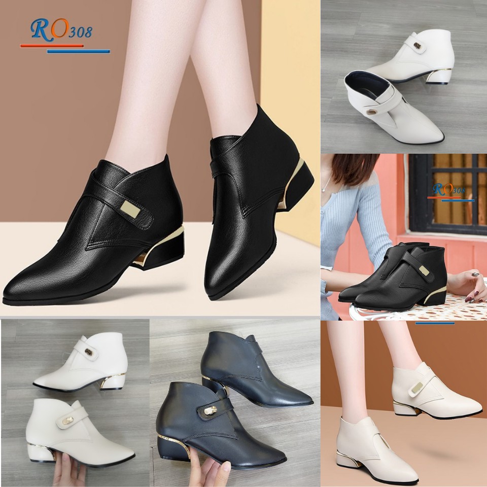 Boot thời trang nữ cao cấp ROSATA RO308 - HÀNG VIỆT NAM - BKSTORE