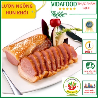 Lườn Ngỗng Nga Hun Khói Miếng Căng Tròn Béo Ngậy, Lườn Ngỗng Nhập Khẩu Nga Hàng Loại 1 Chất Lượng Date Mới Nhất VIDAFOOD