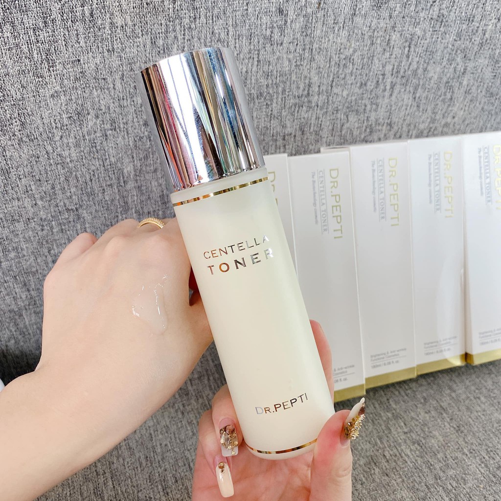 [Chính Hãng] Nước Hoa Hồng Dưỡng Da Căng Bóng Dr.Pepti Centella Toner 180ml Hàn Quốc | BigBuy360 - bigbuy360.vn
