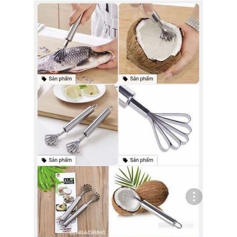 DỤNG CỤ NẠO DỪA ĐÁNH VẢY CÁ