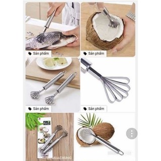 DỤNG CỤ NẠO DỪA ĐÁNH VẢY CÁ