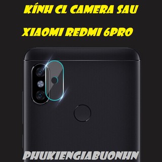 dán kính cường lực Camera Xiaomi Redmi 6 Pro / Mi A2 Lite
