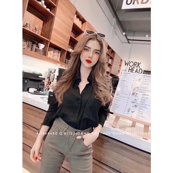 Áo sơ mi denim hàng bigsize 50-90kg