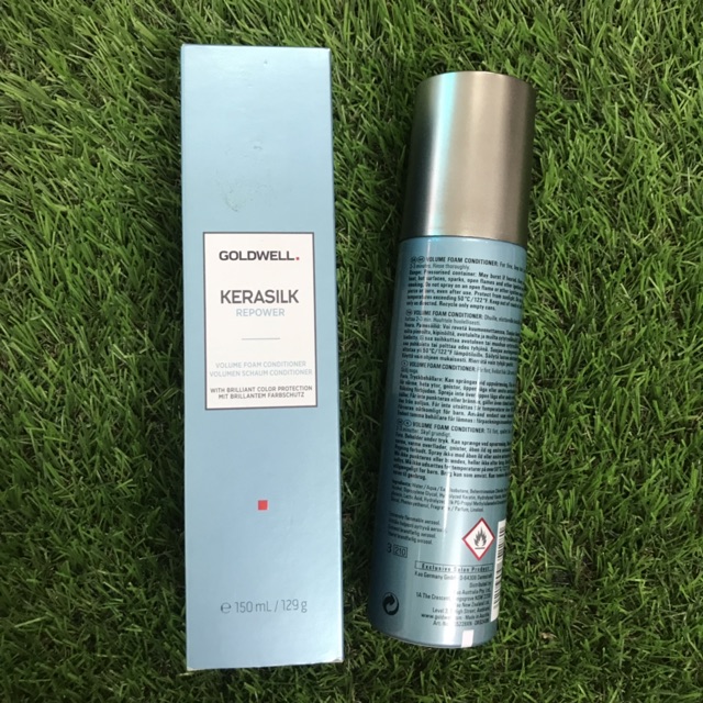 Dầu xả dạng bọt tăng phồng Goldwell Kerasilk Repower Volume Foam Conditioner 150ml