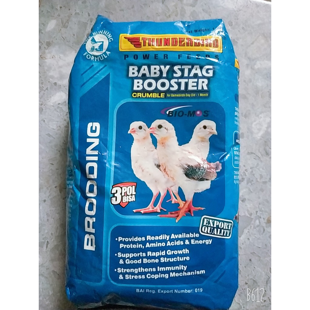 Thức ăn gà con nhập khẩu THUNDER BIRD  gói 1KG