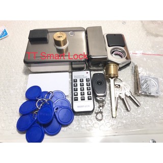 khoá cổng thẻ từ điều khiển từ xa