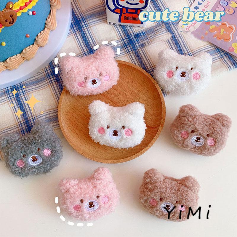 Ghim cài ve áo acrylic gấu hoạt hình dễ thương