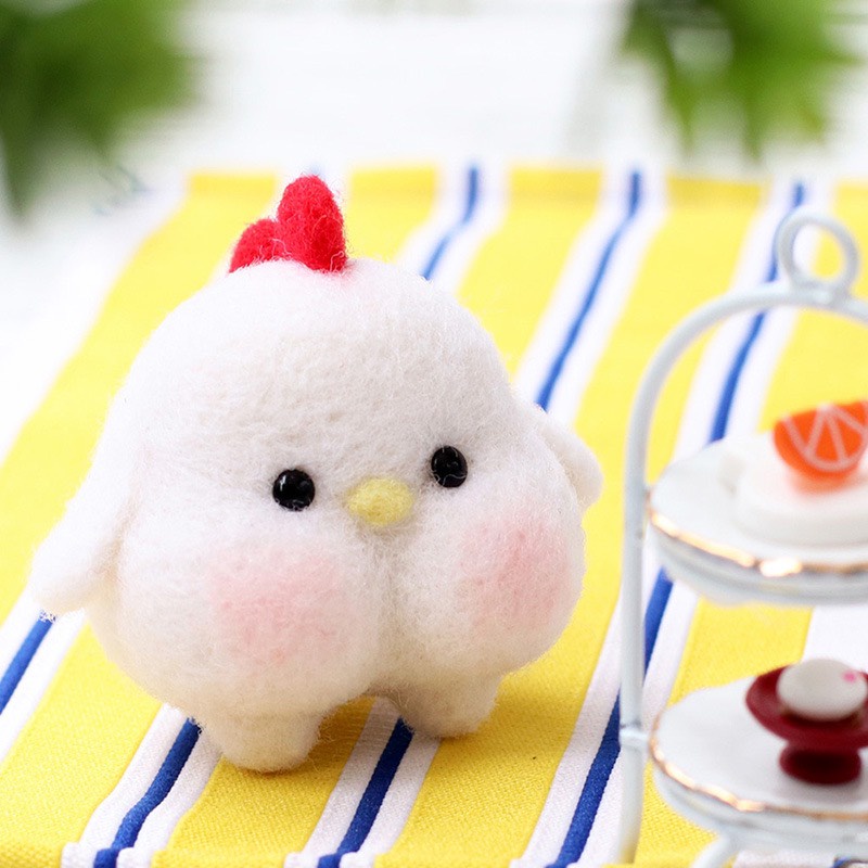 Len Chọc Handmade, Bộ Kit Len Chọc Bộ Tứ Cùi Mía