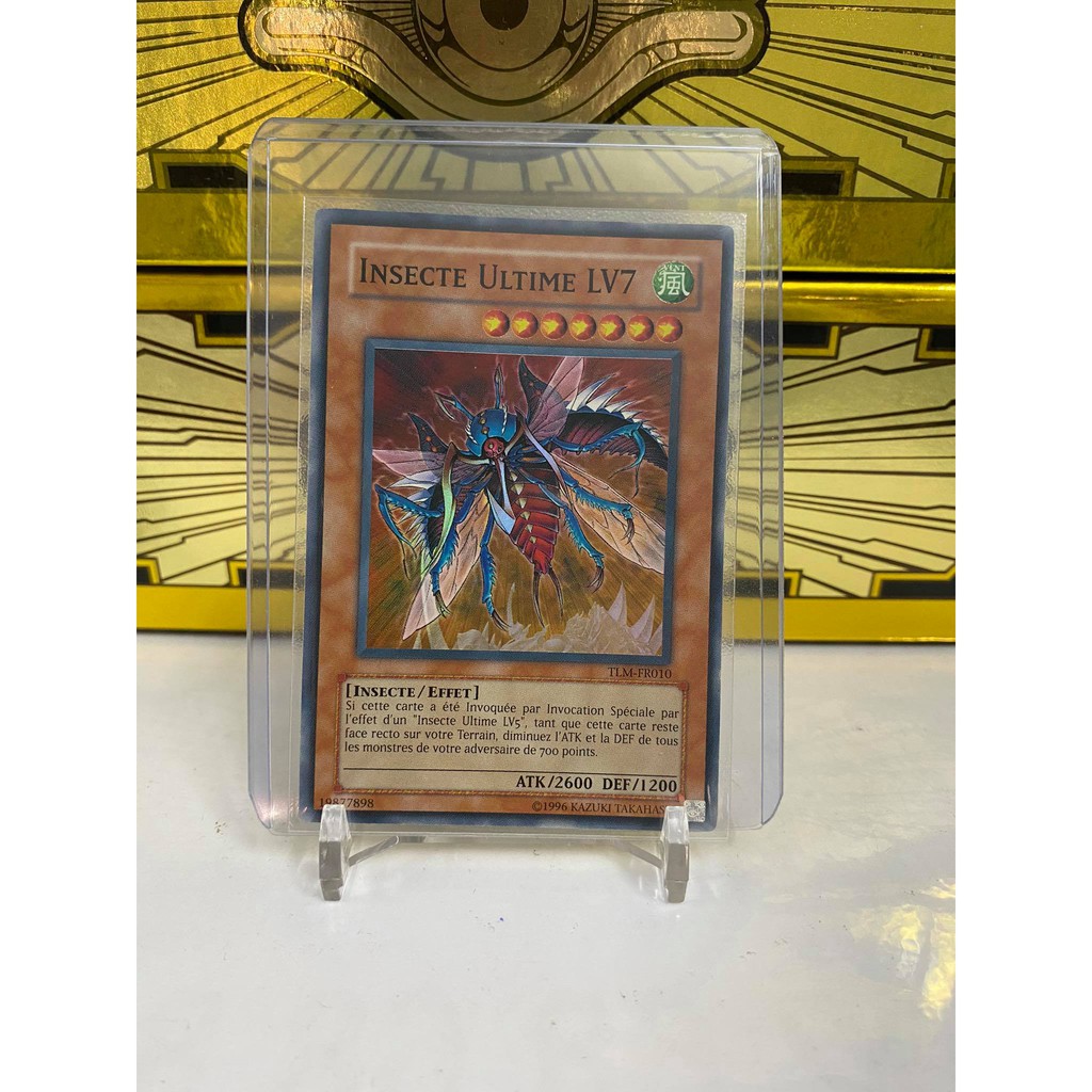 [ Dưa Hấu Yugioh ] Lá bài thẻ bài Ultimate Insect LV7 - Super Rare Unlimited - Tặng bọc bài nhựa bảo quản