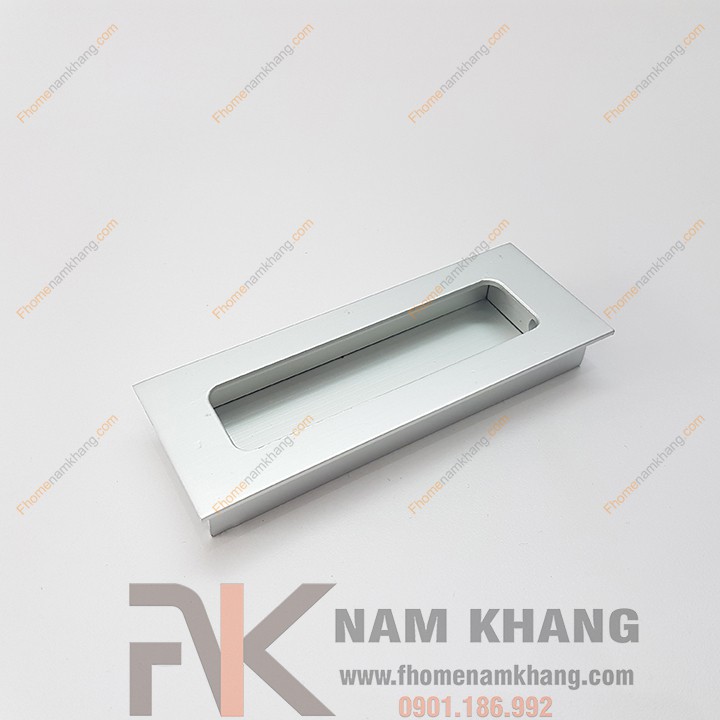 Tay nắm âm tủ bằng nhôm mờ NK012 (Màu Nhôm Mờ)