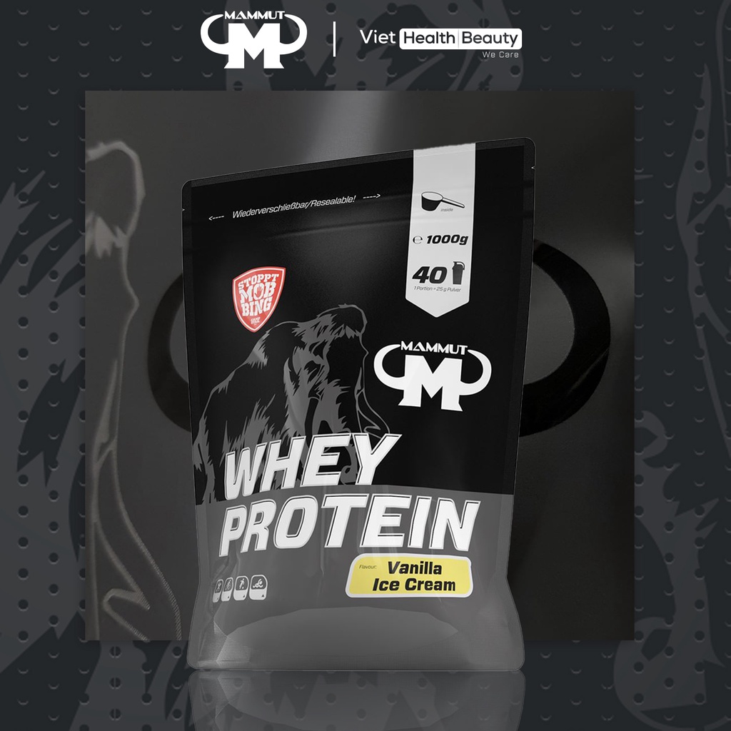 Whey Protein TĂNG CƠ - Mammut Nutrition TĂNG CƠ GIẢM MỠ Protein Cookies 1Kg