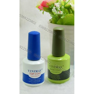 CAM KẾT CHÍNH HÃNG Sơn gel liên kết và top siêu bền, cứng móng, gel tạo giọt sương của vinimay