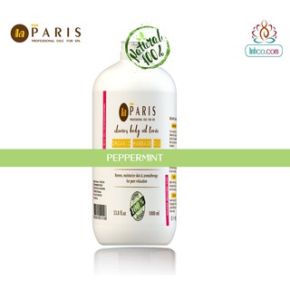 Dầu Massage Body Bạc Hà chai 1 lít - Peppermint Massage Oil For Spa/Home