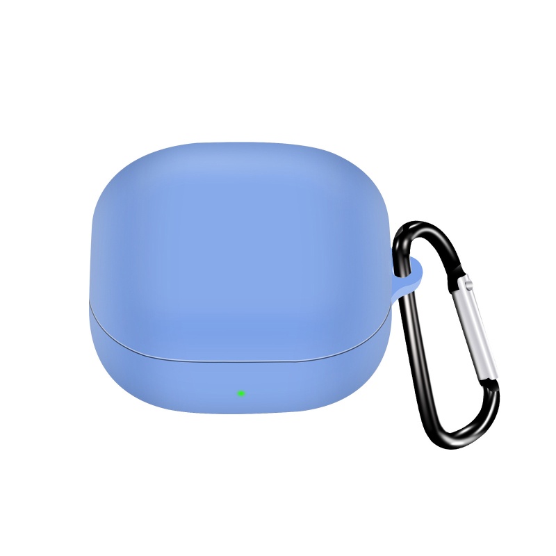 Vỏ Bảo Vệ Hộp Sạc Tai Nghe Galaxy Buds2 Pro Bằng Silicon Kèm Móc Khóa Tiện Dụng Ốp