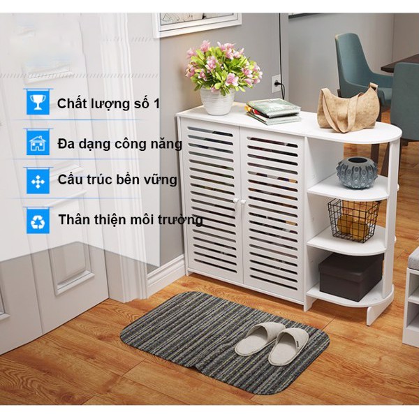 [ SALE VÔ ĐỊCH] Tủ giày hiện đại đa năng có kệ để đồ nhà xinh, chống nước- IG358