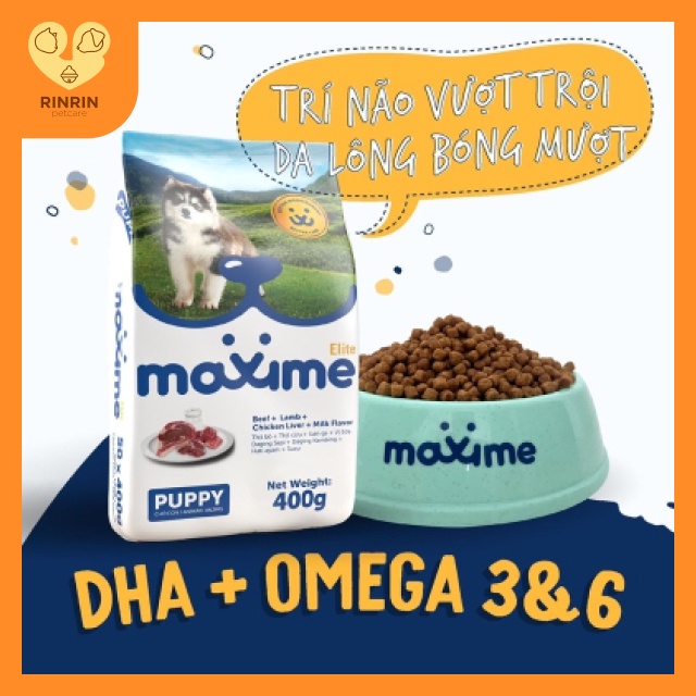 Hạt maxime cho chó con gói 1.5kg