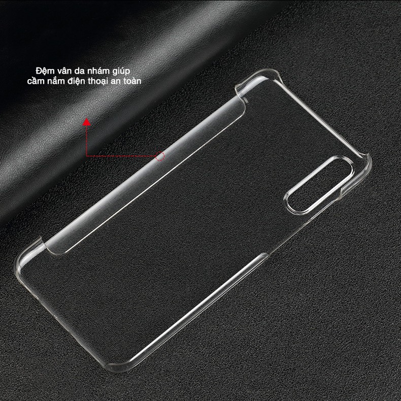 Ốp lưng nhựa trong suốt cho Samsung Galaxy A70