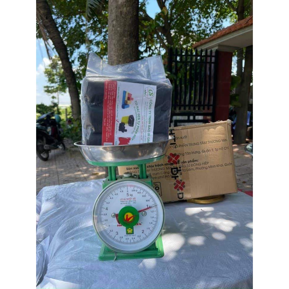 Túi Đựng Rác Tự Phân Hủy ❤️FREESHIP❤️ Túi Bóng Đựng Rác Không Lõi Tiết Kiệm