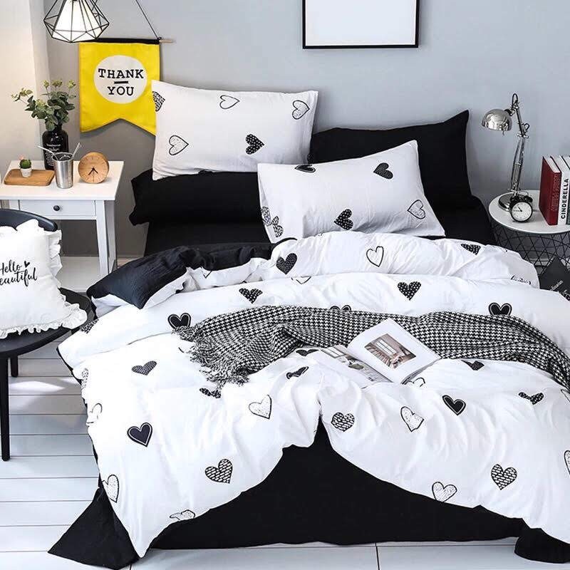 BỘ CHĂN GA VẢI ĐŨI 4 MÓN